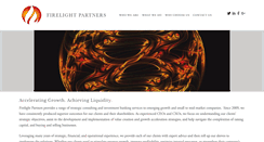 Desktop Screenshot of firelightpartners.com